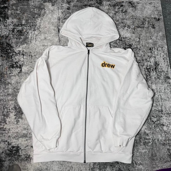 Judging Bieber DREW squirrel Heavy Wieght Zip Up Hoodie Size XXL - Picture 3 of 6